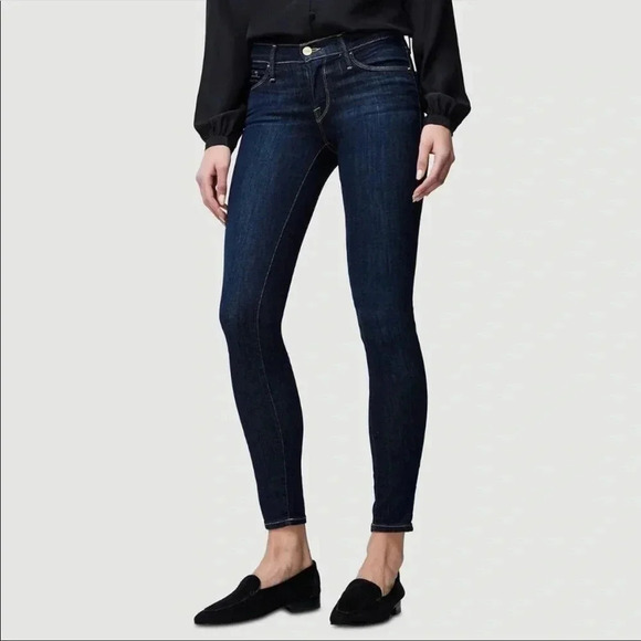 Frame Denim Le High Skinny Denim Jeans Sz 24 - Picture 1 of 8